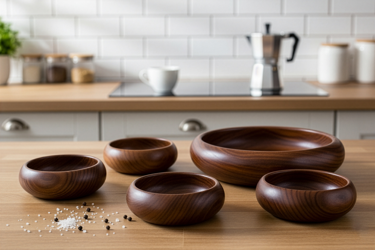 De Madera Alma Terra Bowl Set